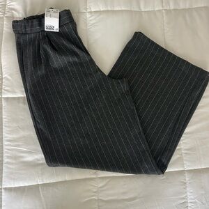Women’s  Black Pinstripe Pants